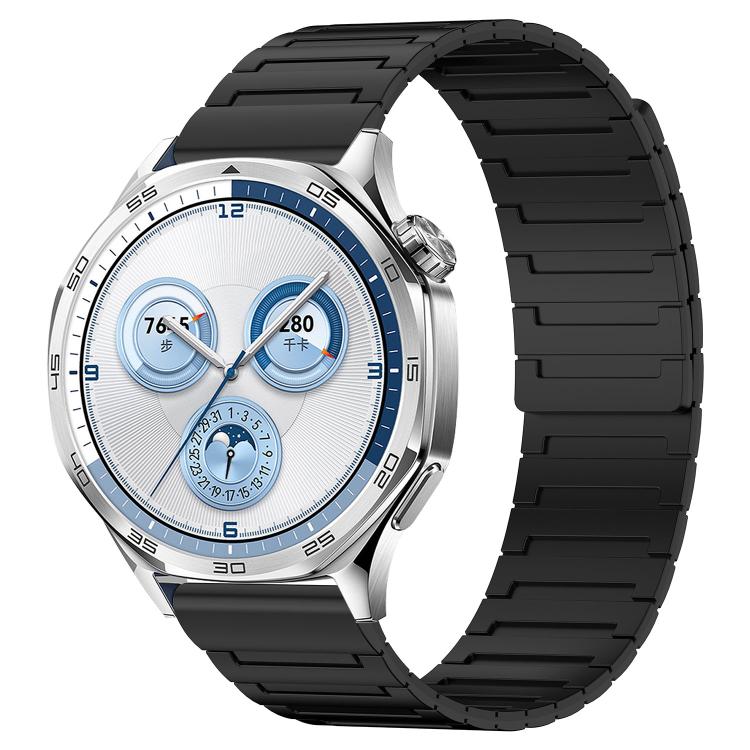 Armor Textured Magnetic Silicone Watch Band, 20mm, 22mm