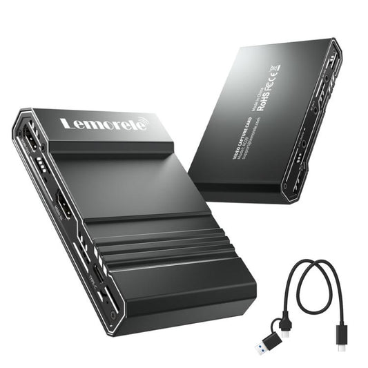 Lemorele AC09 Video Capture Card 4K HD Recorder, AC09