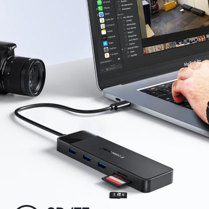 Lemorele TC94 10-in-1 Hub Dual HDMI VGA PD100W Multiport Docking Station
