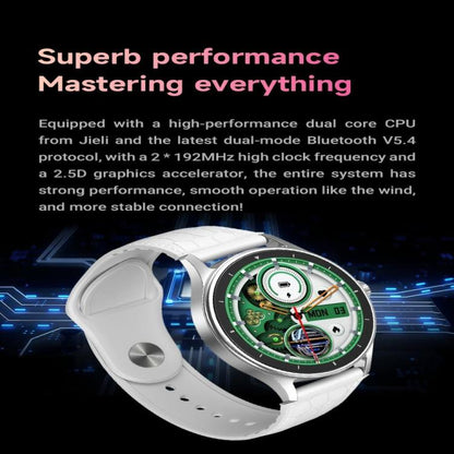 V19 Pro 1.52 inch Color Screen BT Calling Smart Watch, Support Health Monitoring / Remote Photography