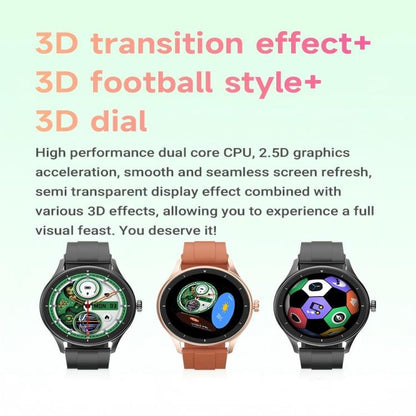 V19 Pro 1.52 inch Color Screen BT Calling Smart Watch, Support Health Monitoring / Remote Photography