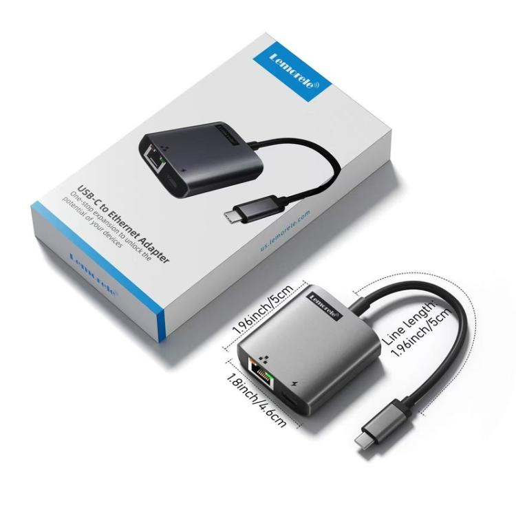 Lemorele TC35 Type-C Hub Port Expansion High Speed File Laptop Peripheral Adapter