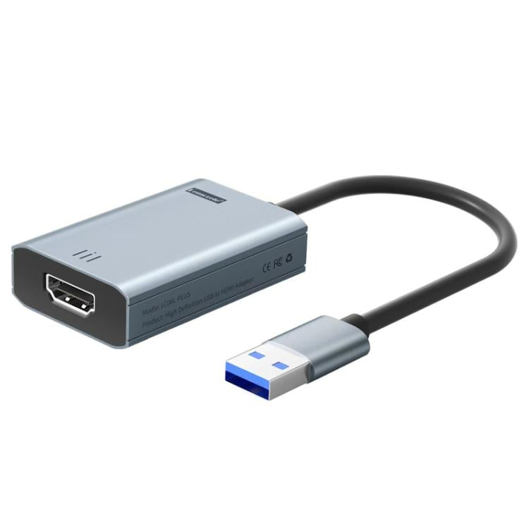 Lemorele LC06 Plus USB to HDMI Adapter Laptop Screen Mirroring for Monitor Projector
