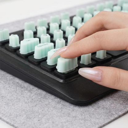 Keycaps for Typing with Long Nails