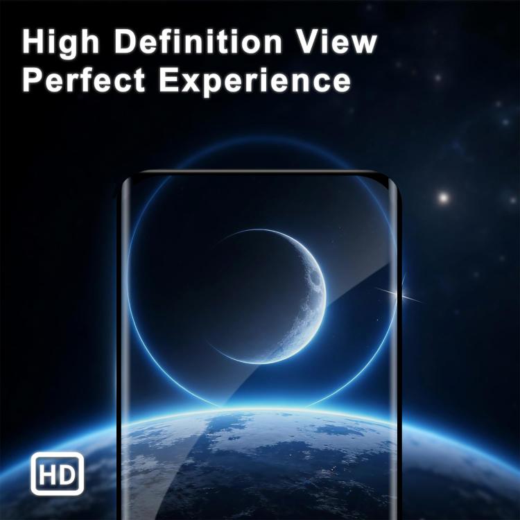 Kalebol Full Glue Version Curved Full-Coverage Anti-Fingerprint Screen-Printed HD Tempered Glass Film, For Google Pixel 7 Pro, For Google Pixel 6 Pro