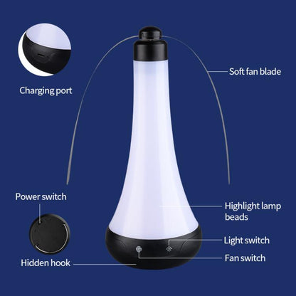 Multi-function LED Charging Touch Mosquito Repellent Fan, LED  Fan