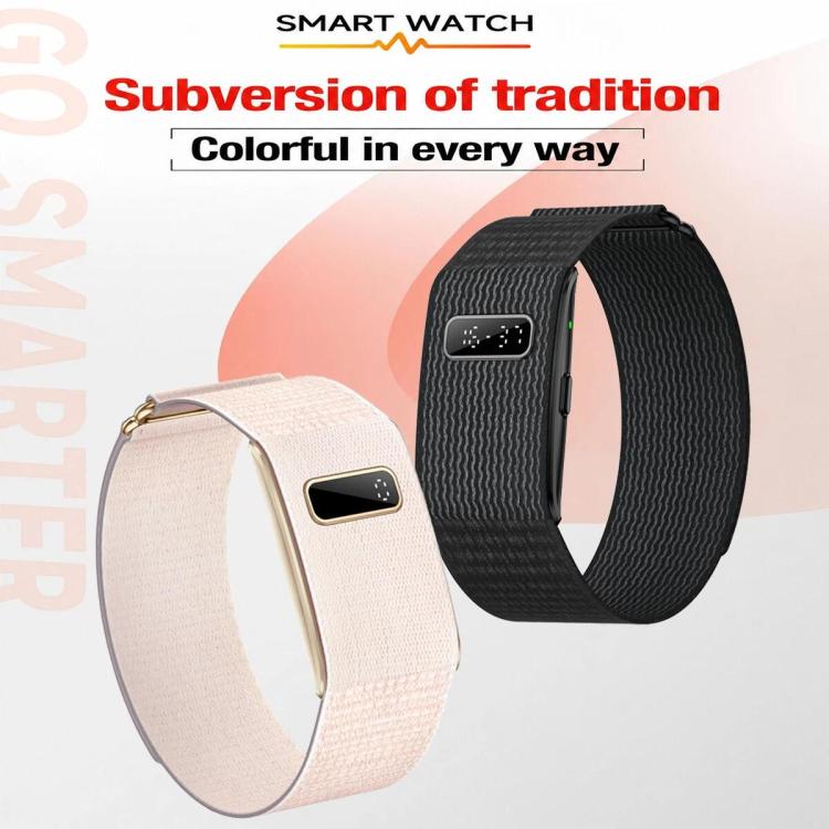 H59max+ Screenless BT Smart Bracelet Nylon Strap, Support Incoming Call Reminder / AI Health Report