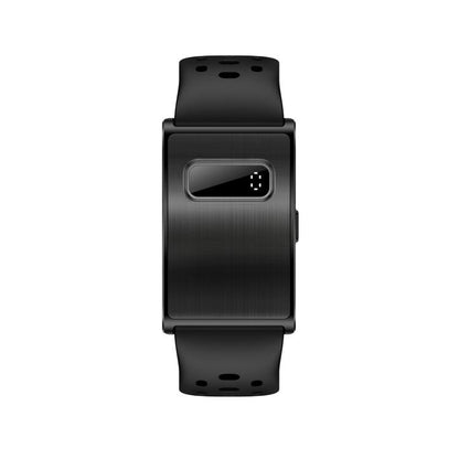 H59max+ Screenless BT Smart Bracelet Silicone Strap, Support Incoming Call Reminder / AI Health Report