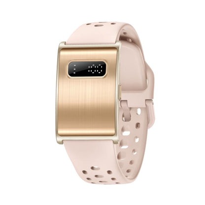 H59max+ Screenless BT Smart Bracelet Silicone Strap, Support Incoming Call Reminder / AI Health Report