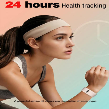 H59max+ Screenless BT Smart Bracelet Silicone Strap, Support Incoming Call Reminder / AI Health Report