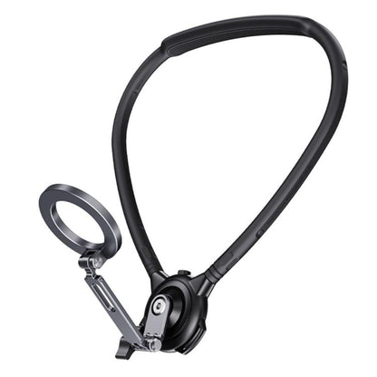 G03 360 Degree Rotation Magnetic Neck Phone Holder, Wearable POV Video Recording Bracket