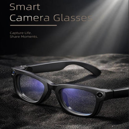 T100 8MP AI Smart Glasses, Support Bluetooth Call / AI Recording / Music Control