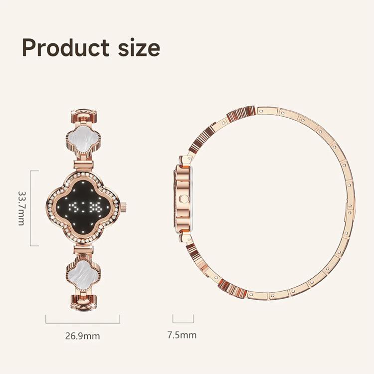L8 Smart Bracelet Elegant Health Tracker, Support Health Monitoring / Menstrual Cycle Reminder