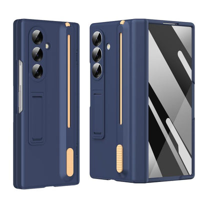 Jinghong Foldable Holder Hinge Shockproof Phone Case with Pen, For Galaxy Z Fold8 Ultra 5G