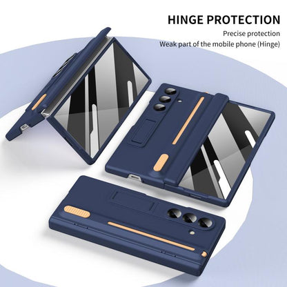 Jinghong Foldable Holder Hinge Shockproof Phone Case with Pen, For Galaxy Z Fold8 Ultra 5G