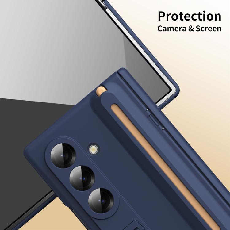 Jinghong Foldable Holder Hinge Shockproof Phone Case with Pen, For Galaxy Z Fold8 Ultra 5G