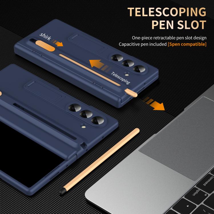 Jinghong Foldable Holder Hinge Shockproof Phone Case with Pen, For Galaxy Z Fold8 Ultra 5G