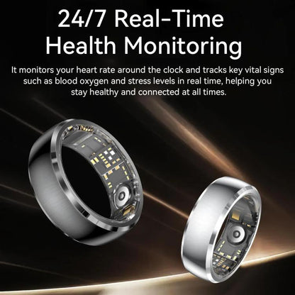 SY15 SIZE 7 Smart Ring, Supports Health Monitoring / Gesture Control