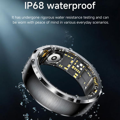 SY15 SIZE 7 Smart Ring, Supports Health Monitoring / Gesture Control