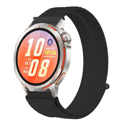 Feather Yarn Stitched Nylon Loop Watch Band, 22mm, 20mm