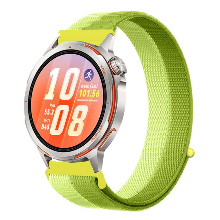 Feather Yarn Stitched Nylon Loop Watch Band, 22mm, 20mm