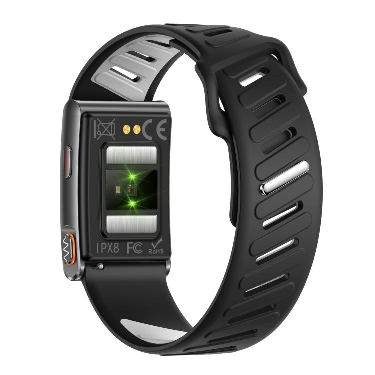 KR96 Pro Screenless Smart Bracelet Silicone Strap, Support Health Monitoring / Multiple Sports Modes