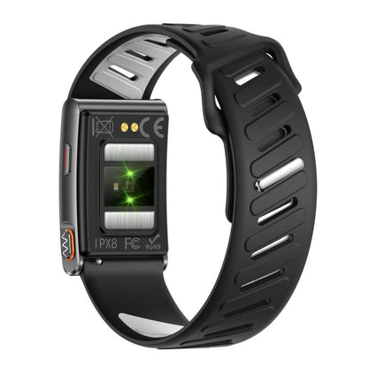 KR96 Pro Screenless Smart Bracelet Silicone Strap, Support Health Monitoring / Multiple Sports Modes