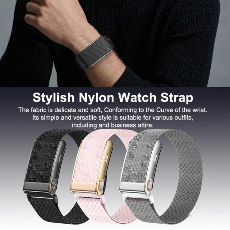 KR96 Pro Screenless Smart Bracelet Nylon Strap, Support Health Monitoring / Multiple Sports Modes