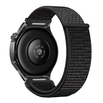 Press Button Quick Release Nylon Hook And Loop Fastener Watch Band, 18mm, 20mm, 22mm