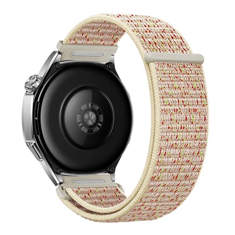 Press Button Quick Release Nylon Hook And Loop Fastener Watch Band, 18mm, 20mm, 22mm