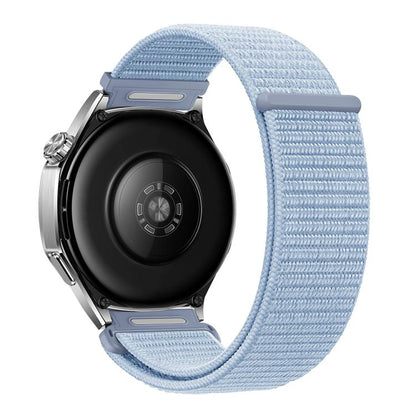 Press Button Quick Release Nylon Hook And Loop Fastener Watch Band, 18mm, 20mm, 22mm
