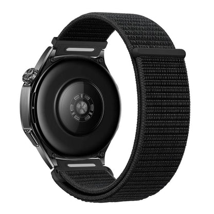 Press Button Quick Release Nylon Hook And Loop Fastener Watch Band, 18mm, 20mm, 22mm