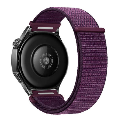 Press Button Quick Release Nylon Hook And Loop Fastener Watch Band, 18mm, 20mm, 22mm