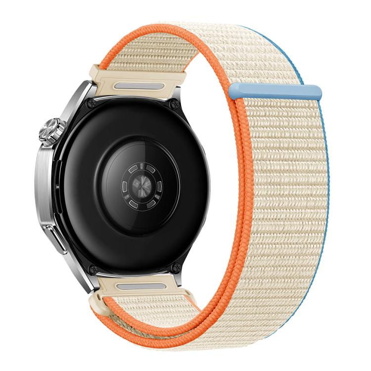 Press Button Quick Release Nylon Hook And Loop Fastener Watch Band, 18mm, 20mm, 22mm