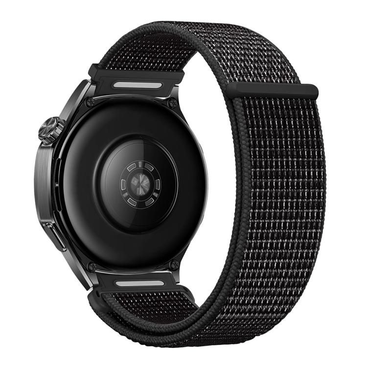 Press Button Quick Release Nylon Hook And Loop Fastener Watch Band, 18mm, 20mm, 22mm