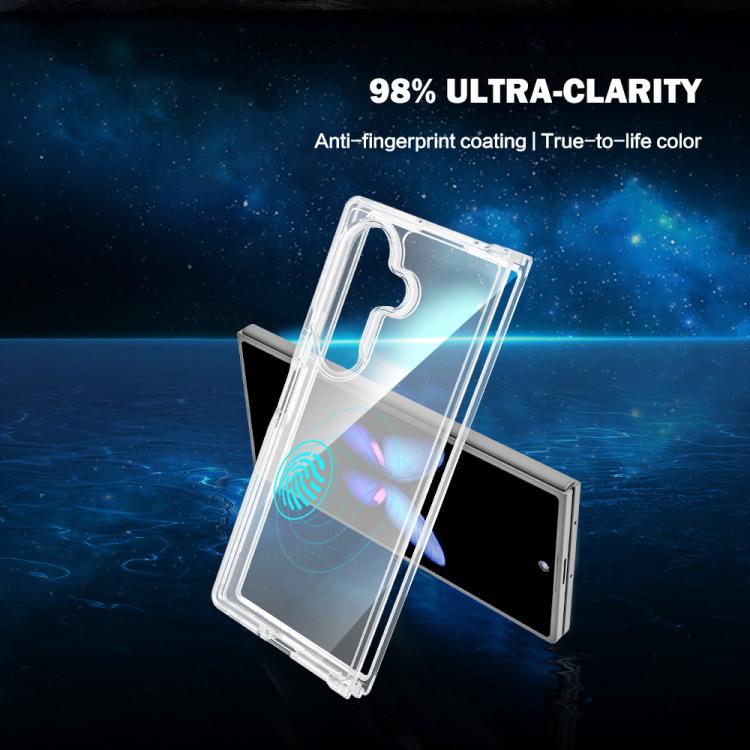 LeReach TOC Clear Series Composite Armor TPU Acrylic Hybrid Shockproof Phone Case, For Galaxy Z Fold8 Ultra  5G