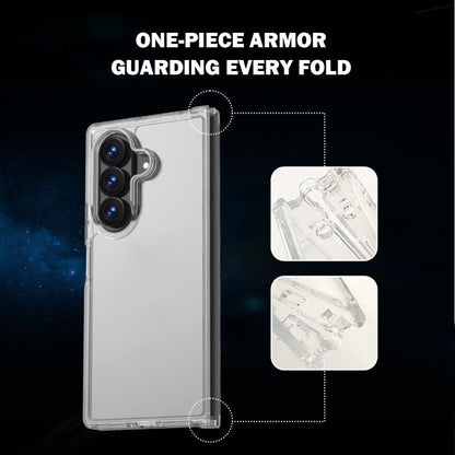 LeReach TOC Clear Series Composite Armor TPU Acrylic Hybrid Shockproof Phone Case, For Galaxy Z Fold8 Ultra  5G