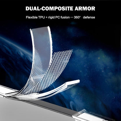 LeReach TOC Clear Series Composite Armor TPU Acrylic Hybrid Shockproof Phone Case, For Galaxy Z Fold8 Ultra  5G