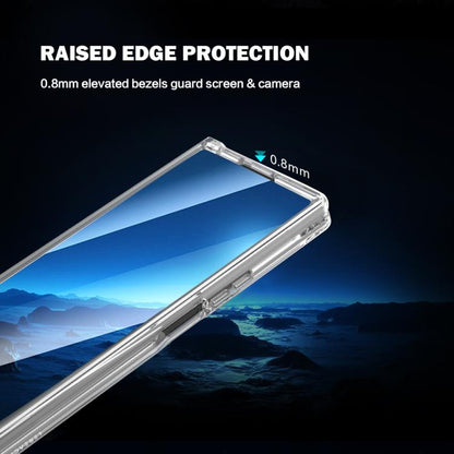 LeReach TOC Clear Series Composite Armor TPU Acrylic Hybrid Shockproof Phone Case, For Galaxy Z Fold8 Ultra  5G