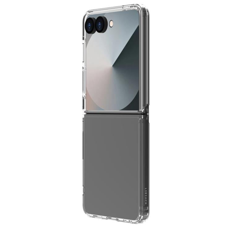 LeReach TOC Clear Series Composite Armor TPU Acrylic Hybrid Shockproof Phone Case, For Galaxy Z  Flip 8 5G