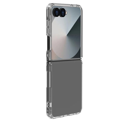 LeReach TOC Clear Series Composite Armor TPU Acrylic Hybrid Shockproof Phone Case, For Galaxy Z  Flip 8 5G