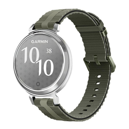 Line Pattern Silicone Watch Band, For Garmin Lily 2