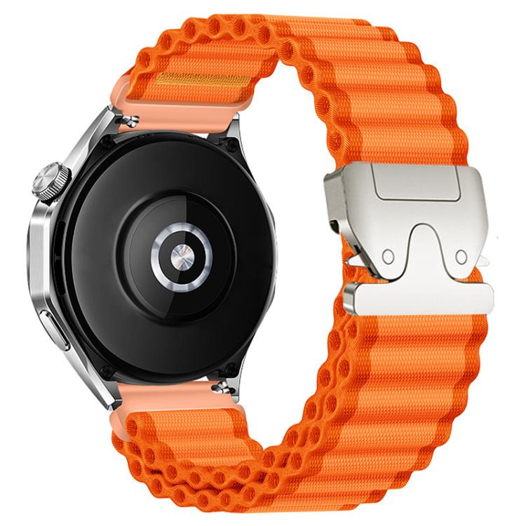 Parachute Buckle Off Road Wide Ribbed Nylon Watch Band, 22mm, 20mm, 18mm