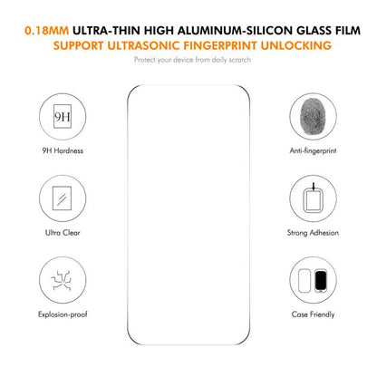 ENKAY Hat-Prince MagSafe Matte Translucent Shockproof Phone Case with 0.18mm High Aluminum-silicon Glass Film, For Google Pixel 11 Pro XL, For Google Pixel 11, For Google Pixel 11 Pro