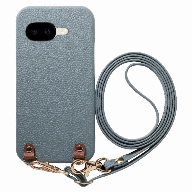 Metal Buckle Crossbody Lanyard Litchi Texture PU Back Phone Case, For Google Pixel 10a, For Google Pixel 10 Pro