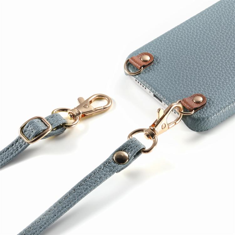 Metal Buckle Crossbody Lanyard Litchi Texture PU Back Phone Case, For Google Pixel 10a, For Google Pixel 10 Pro