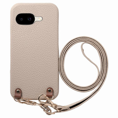 Metal Buckle Crossbody Lanyard Litchi Texture PU Back Phone Case, For Google Pixel 10a, For Google Pixel 10 Pro