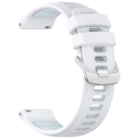 Two Color Silicone Sports Quick Release Watch Band, 22mm, 20mm