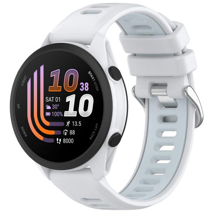 Two Color Silicone Sports Quick Release Watch Band, 22mm, 20mm