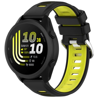 Two Color Silicone Sports Quick Release Watch Band, 22mm, 20mm